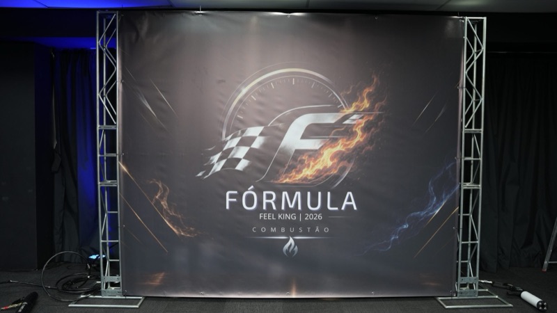 Palco da Fórmula Feel King 2026